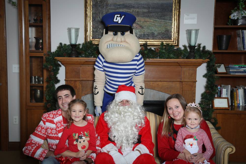 Louie and santa with family 8